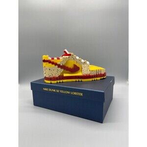 Completed Nike Dunk Low SB ‘Yellow Lobster’ Kick Brick Set